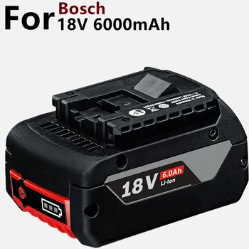 1-3PSC 18V 6000mAh batterie ist anwendbar zu Bosch GBA 18V 6,0 Ah lithium-batterie BAT609 BAT610G BAT618 BAT618G 17618-01