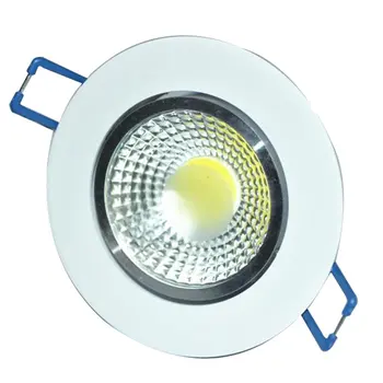 1 adet 2018 yeni 7 W 9 W 12 W LED COB çip downlight gömme LED tavan ışık Spot ışık lambası beyaz / sıcak beyaz led lamba