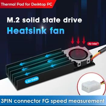 1 Adet M. 2 SSD NVMe Soğutucu M2 2280 22110 Katı Hal sabit disk Alüminyum Soğutucu Termal Ped Soğutma masaüstü bilgisayar
