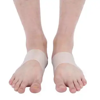 1 Çift Kemer Desteği Düztabanlık Astarı Elastik Ortopedik Çorap Tabanlık Artırıcı Astarı Kadın Ayakkabı Yürüyüş Pedi