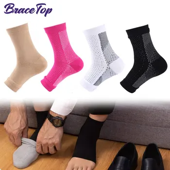 1 Çift Spor varis çorabı, el bileği Desteği Nöropati Yatıştırıcı Çorap, Nano Soothesocks Erkekler ve Kadınlar için Kemer Desteği