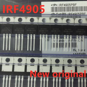 10 ADET 100 % Gerçek Orijinal Yeni IRF4905-74A-55V 0.02 Ω 200W İthal P Kanallı Güç Mosfet IRF4905PBF TO220 İnvertör