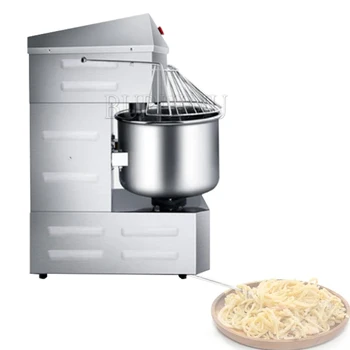 1100W elektrikli hamur karıştırıcısı Ticari Paslanmaz Çelik Un İşleme Ekipmanları Restoran Karıştırıcı Karıştırma Yoğurma Makinesi