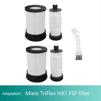 2 Adet Hepa Filtre Miele Triflex HX1 FSF 11385020 9178017731 Elektrikli Süpürge Yedek Yedek Temizleme Filtresi