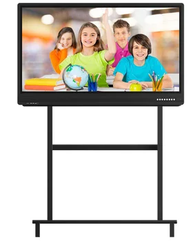 4k 65 inç İnteraktif Düz Panel Led Akıllı Tahta Dokunmatik Ekran İnteraktif Beyaz Tahta