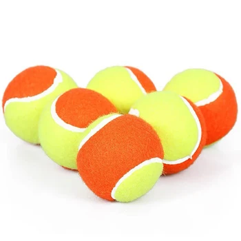 6.5 cm Plaj Tenisi Topları 50% Standart Basınç Yumuşak Profesyonel Tenis Raketi Topları Eğitim Açık Tenis Aksesuarları