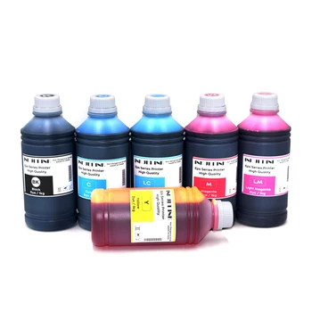 6 Renk * 1000 ml/ADET doldurulan mürekkep boya Epson SureLab D700 D800 SL-D700 SL-D800 Yazıcılar