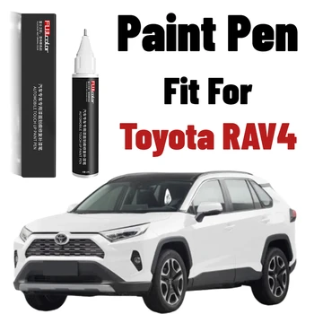 Boya kalemi Araba Çizik Toyota İçin Fit RAV4 Boya Tamir Kalem Siyah Beyaz RAV4 Otomobil Tamir Accesorios Araçları Çizik Sökücü