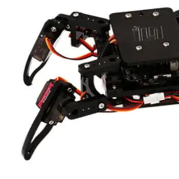 DIY Dört Ayaklı Robot Kitleri Programlama Robot Oyuncak Kök Emekleme Robotu Seti Elektronik Rekabet için