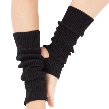 Diz Yüksek Trim çizme Legging ısıtıcıları Tığ Bayan çorapları Sonbahar Kış Akrilik Örme bacak ısıtıcıları çorap çizme bacak ısıtıcıları