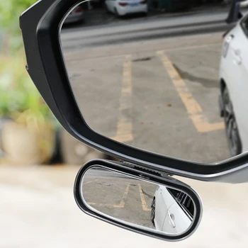 Evrensel Araba Ayna 360 Ayarlanabilir Geniş Açı Yan Arka Aynalar kör nokta Yapış yolu Park Yardımcı Dikiz Aynası