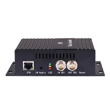 H3610 1 Kanal H. 264 SDI Video Kodlayıcı HD SDI IP Video Kod Çözücü Kodlayıcı Canlı Akış RTMP Kodlayıcı