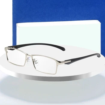 IP Elektronik Kaplama Alaşım Metal Erkek Gözlük Çerçevesi Optik Gözlük Reçete Erkek Moda Gözlük Gözlük