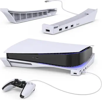 Ipega İçin PS5 Aksesuarları Yatay Standı Taban Standı Tutucu ile Uyumlu Playstation 5 Disk ve Dijital Sürümleri