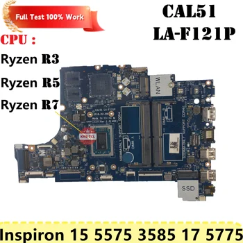 Için Dell Inspiron 15 5575 3585 17 5775 Laptop Anakart CN-0PV8CV CAL51 LA-F121P İle Ryzen R3 R5 R7 CPU Anakart Dizüstü