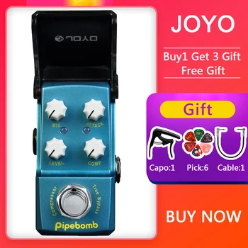 JOYO JF-312 Mini Elektro Gitar Efekt Pedal Uzay Fiil Dijital Yankı Topuzu Koruma Gerçek Bypass Pedalı Aksesuarı
