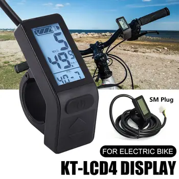 KT Ebike LCD led Ekran Kunteng 24V 36V 48V Lcd4 Elektrikli Bisiklet Bisiklet Ekran Elektrikli Bisiklet Kiti