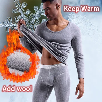Kış Polar Erkek termal iç çamaşır Seti Seksi Modal Kadife ısıtma gömlek İç Çamaşırı Açık Spor Eşofman Blazer Tayt Sıska