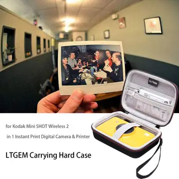 LTGEM Taşıma Çantası Kodak Mini Shot için Kablosuz 2 in 1 Anında Baskı dijital kamera ve Yazıcı saklama kutusu Çantası