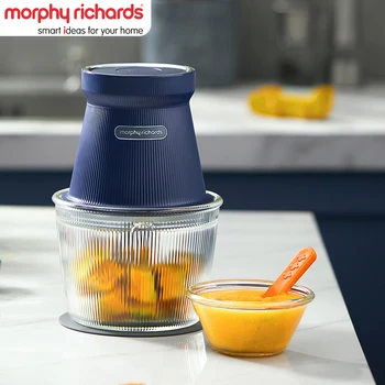 Morphy Richards MR9402 Elektrikli Kıyma Makinesi Kıyıcı şarj edilebilir pil Yüksek Hızlı Karıştırma Blender 1L Taşınabilir mutfak robotu