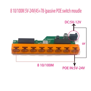 OEM Yeni model 8 Port switch ethernet Anahtarı Masaüstü RJ45 Ethernet Anahtarı 10/100 mbps Lan Gigabit anahtarı rj45 tp-lınk