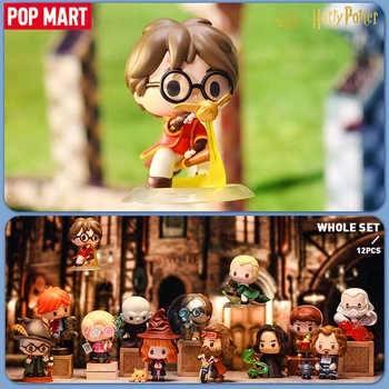 POP MART Harry Potter Büyücü Dünya Sihirli Sahne Serisi Kör Kutu 1 ADET / 12 ADET Koleksiyon Sevimli Gizem Kutusu oyuncak figürler