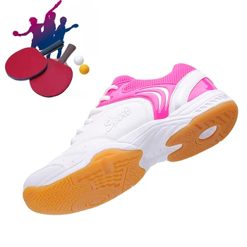 Profesyonel Masa Tenisi Ayakkabı erkek ve kadın Rahat Badminton Ayakkabı Açık Tenis Ayakkabıları erkek Masa Tenisi Ayakkabı
