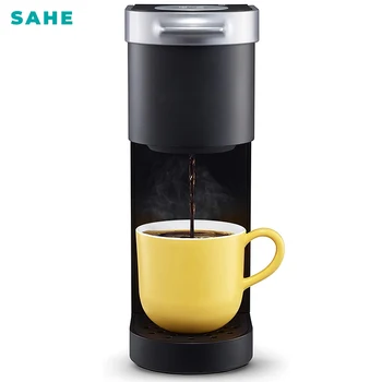 SAHE Çoklu Kapsül Kahve Makinesi, Sıcak / Soğuk Dolce Gusto Süt Nespresso Kapsül ESE Pod Çekilmiş Kahve Kafeterya 19Bar