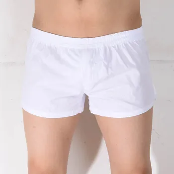 Seksi erkek baksır şort Pamuk Erkek Iç Çamaşırı Erkek Külot Rahat Gecelik Külot Giyim Klasik Boksörler kısa pantolon