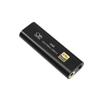 Shanlıng UA2 Taşınabilir USB DAC Kablosu kulaklık amplifikatörü ES9038Q2M PCM768kHz DSD512 Tip C için 2.5 / 3.5 mm Uyumlu ıOS Android