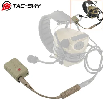 TAC-SKY Taktik Kulaklık Adaptörü Bluetooth Ptt PELTOR / MSA AMP / TCI Taktik Kulaklık COMTAC Çekim Avcılık Kulaklık