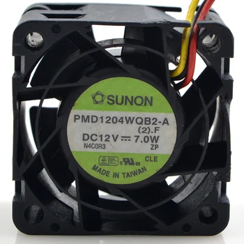 Yeni CPU Soğutucu Fan SUNON PMD1204WQB2-A 12V 7.0 W 4028 4CM Sunucu Soğutma Fanı
