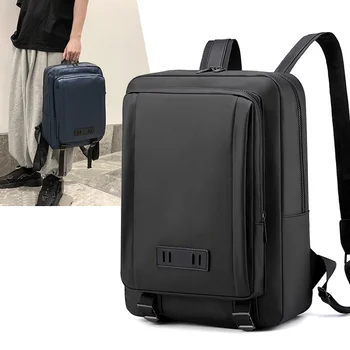 Yeni iş sırt çantası moda trendi erkek çanta büyük kapasiteli bilgisayar sırt çantası basit Öğrenci Sırt Çantası