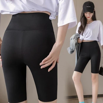 Yüksek Bel Push Up Kısa Esneklik Nefes Popo Kaldırıcı Tayt Moda Yoga Şort Koşu Şort Spor Salonu ince pantolon