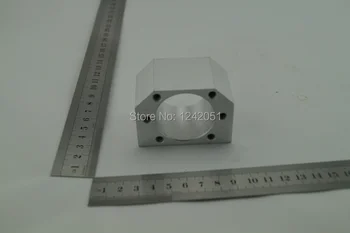 Ücretsiz Kargo ballscrew somun konut braketi tutucu SFU2005 SFU2010 Alüminyum alaşımlı malzeme CNC parçaları